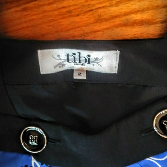 Tibi 100% Silk Bubble Hem Mini Dress - Picture 4 of 5